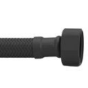 Ver imagem 4 de Engate Mangueira Flexível Preto/black Trançado Aço Inox 30cm