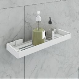 Kit de Acessórios para Banheiro 6 Peças Stander:branco - 2