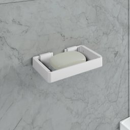 Kit de Acessórios para Banheiro 6 Peças Stander:branco - 7