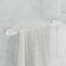 Kit de Acessórios para Banheiro 6 Peças Stander:branco - 3