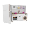 Ver imagem 3 de Mini Cozinha Infantil Branco e Carvalho 100% Mdf