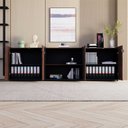 Ver imagem 6 de Armário para Escritório 240cm com 4 Portas Nicho e Tampo Embutido Corporate