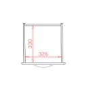 Ver imagem 7 de Balcão para Pia Bianca sem Tampo 120 cm 2 Portas 3 Gavetas Moblis: Branco