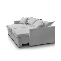 Sofá Cama Portinari 2 Lugares Retrátil 184 Cm Redenobre:cinza Claro - 3