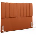 Ver imagem 2 de Cabeceira Cama Box Queen 160 cm Dália W01 Tecido Terracota - Lyam Decor