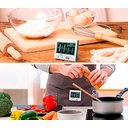 Ver imagem 3 de Timer Digital Magnético com Alarme Sonoro e Visor Lcd para Cozinha