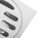 Ver imagem 6 de Ralo Inox 10x10 Banheiro Lavabo Resistente Grande Escoamento Seguro Higienico