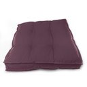 Ver imagem 5 de Almofada Futon Cadeiras Bancos Áreas 60x60 Cm Vinho
