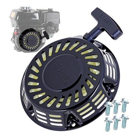 Tampa Partida Completa para Motor 5.5hp 6.5hp 7hp Compatível Toyama Honda Branco