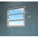 Ver imagem 2 de Vitro Basculante em Alumínio Classic Branca - 50x50