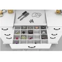 Ver imagem 3 de Penteadeira Luapa Seul Camarim com Banqueta - Branca