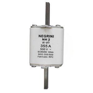 Fusível Nh2 355a X 500 Volts- Nh-2-355/500 - Negrini