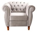 Ver imagem 4 de Sofá Nobreza Poltrona Chesterfield Vintage Retrô Clássico
