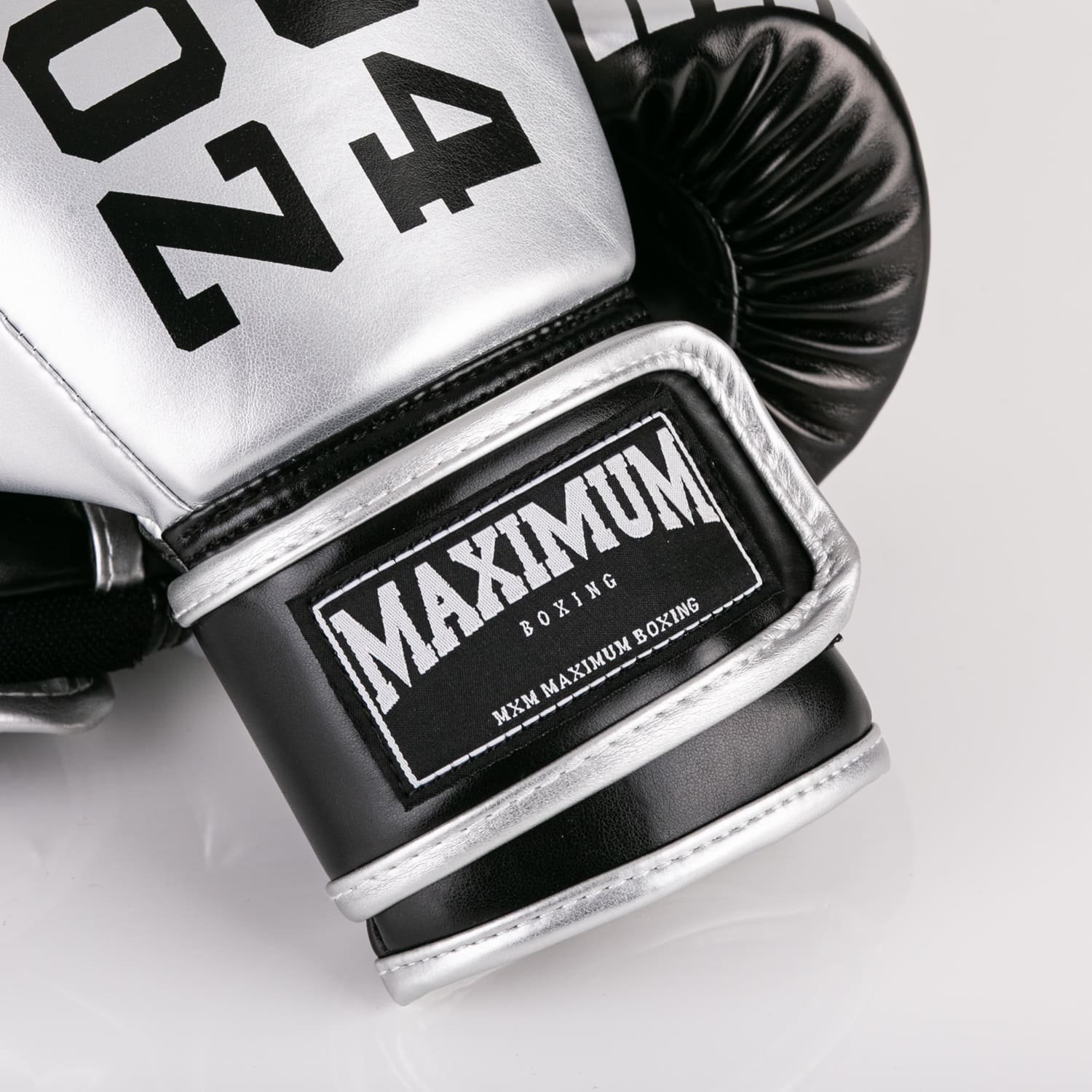 Luva De Boxe Maximum Oz Prata Maximum Boxing 10 oz - 6