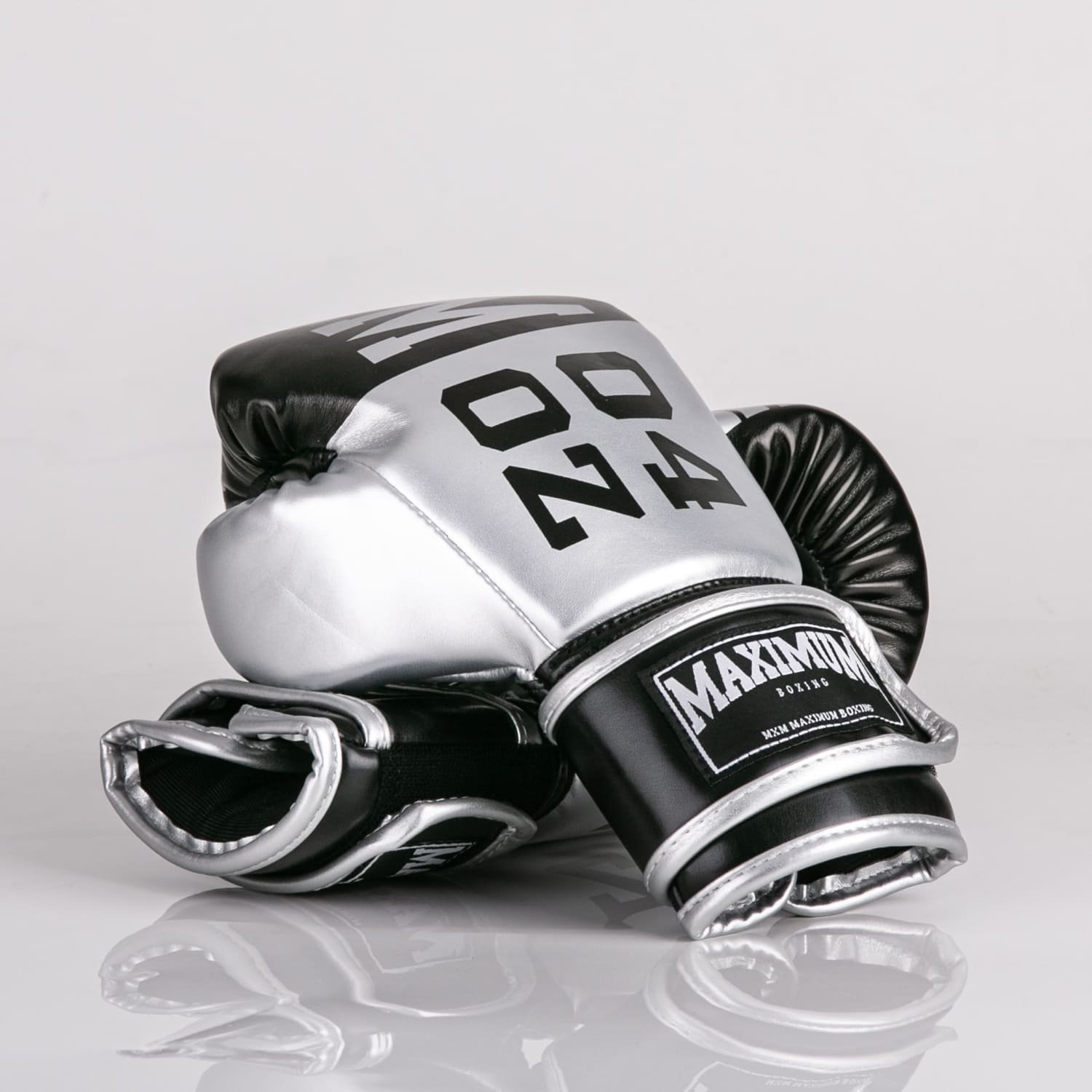 Luva De Boxe Maximum Oz Prata Maximum Boxing 10 oz - 1