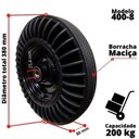 Ver imagem 1 de Pneu 400x8 Maciço Carrinho Plataforma Carga