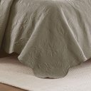 Ver imagem 3 de Colcha Matelassê - Queen Size - Parma - Bege - 150 Fios - c/ Porta Travesseiros - Corttex