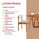 Ver imagem 6 de Mesa Flora Tampo Barril c/ 6 Cadeiras Noronha