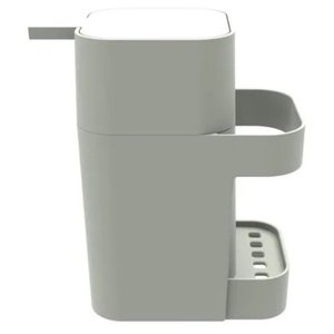 Dispenser de Pia com porta Esponja - 600ml:Branco