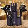 Jogo facas e Utensílios  de Cozinha 12pçs Purple Eclipse Berlinger Haus - 5