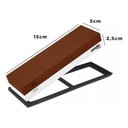 Ver imagem 6 de Pedra de Amolar Afiar Faca Amolador Grão 400/1000 Vonder