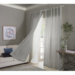 Cortina Voil Santorini - Adomes - 2,30m X 3,00m - Fendi - 1