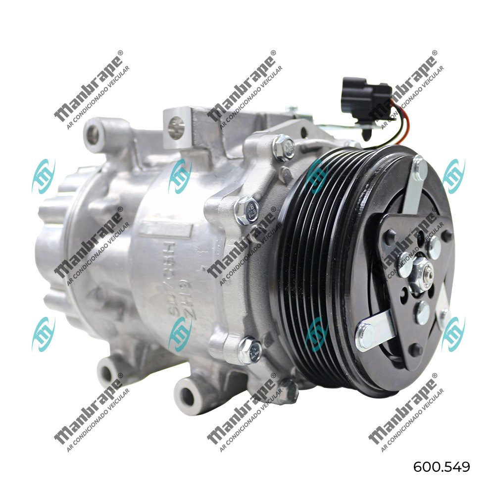 Compressor Modelo Sanden Sd7c16 Tiggo 7 e 8 Pro 1.6 2020> - 4