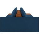 Ver imagem 6 de Sofá Ilha Modular para Sala 342cm com Puff Dublin K01 Veludo Azul Sintético Caramelo - Lyam Decor