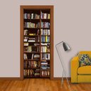 Ver imagem 1 de Adesivo de Porta Estante de Livros 1 Arte Destaque M - 0,83 X 2,13 Metros