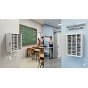 Ver imagem 6 de Armário Porta Celular 42 Vãos Organizador Escola Empresa Academia Guarda Nichos KA01 Branco