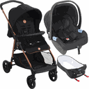 Ver imagem 1 de Carrinho de Bebe com Bebe Conforto e Moises Burigotto Lui Cobre