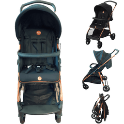 Carrinho de Bebe com Bebe Conforto e Moises Burigotto Lui Cobre - 2