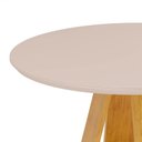 Ver imagem 5 de Mesa de Jantar Redonda 103,5cm c/ Tampo de Vidro Lina D04 - D'Rossi