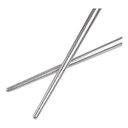 Ver imagem 2 de Kit 10un Hashi Aço Inox Palito Coreano 23cm Reutilizável