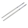 Kit 10un Hashi Aço Inox Palito Coreano 23cm Reutilizável - 1