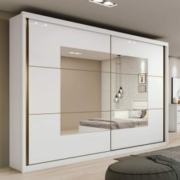Quarto de Casal com Guarda Roupa e Cômoda  - 2