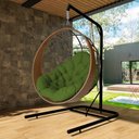 Ver imagem 1 de Cadeira Balanço Ninho Suspenso com Suporte e Almofada Impermeável