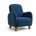 Ver imagem 6 de Poltrona Amamentação Viena Suede + Puff Macio Quarto Bebe:Azul Marinho