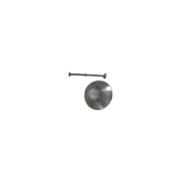 Pilão em Aluminio Fundido - Almofariz Fundido - Capacidade 0,30 L - 5