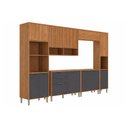 Ver imagem 2 de Cozinha Completa 6 Peças Divina CZ621 Cinamomo/Titanium MGM