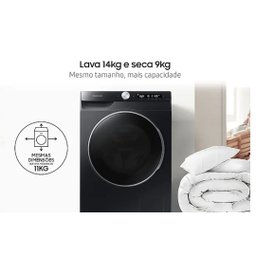Lava e Seca Samsung 14Kg Black Inox 127V WD14T504DSB/AZ - 2