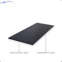 Ver imagem 3 de Kit 4 Prateleira Preta 90X40 Tampo Tabua Mdf Organizadora Decoração Cozinha Quarto Banheiro Sala