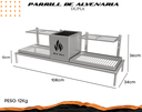 Ver imagem 2 de Churrasqueira Hotbox Parrilla para Alvenaria - 1 Firebox + 2 Grelhas Uruguaia