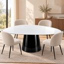 Ver imagem 1 de Mesa de Jantar Orgânica 160x90cm - Modelo Eclat