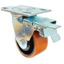 Ver imagem 1 de Rodizio Industrial Carga Pesada 4x2 Pol. C/freio 400 Kg