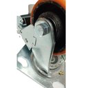 Ver imagem 5 de Rodizio Industrial Carga Pesada 4x2 Pol. C/freio 400 Kg