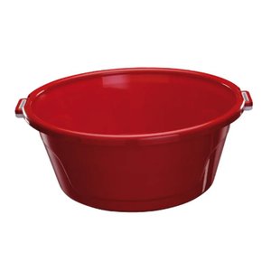 Bacia de Plástico 14 Litros Vermelho - Astra - Brd-br