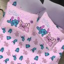 Ver imagem 2 de Jogo de Cama Casal 3 Peças Portallar Disney Stitch e Angel