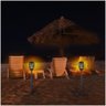 Tocha Luminaria Solar Fogo Chama Espeto 12 Leds Balizador Pr - 6