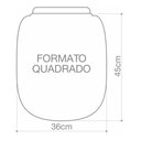 Ver imagem 2 de Assento Sanitário Monte Carlo C Slow Close P Vaso Deca Bco